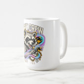 ナイトクルー・アライグマ・グラフィティTシャツ コーヒーマグカップ (正面右)