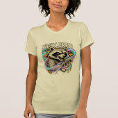 ナイトクルー・アライグマ・グラフィティTシャツ Tシャツ (正面)
