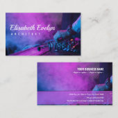 ナイトク遊ラブのサウンドミキサーでのDjの音楽 名刺 (正面/裏面)