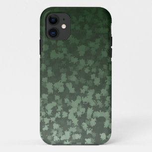 ナイトグリーン葉迷彩柄 iPhone 11 ケース