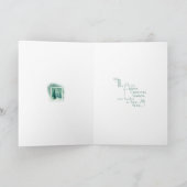 ナイトグリーン静かクリスマス シーズンカード (内部)