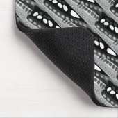 ナイトグレーアートの小石 マウスパッド (コーナー)