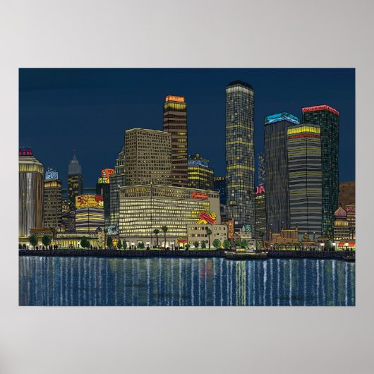 ナイトグローシティ ポスター (正面)