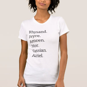 ナイトコートスクワッド – ACOTAR Tシャツ