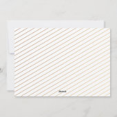 ナイトゴールド静かフォイルクリスマスフォトグリーン シーズンカード (裏面)