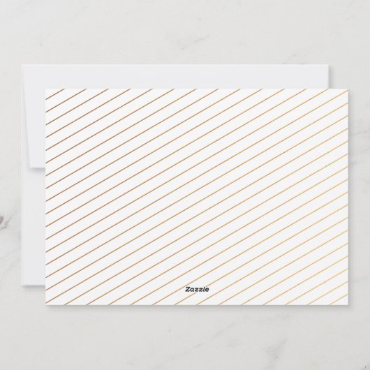 ナイトゴールド静かフォイルクリスマスフォトグリーン シーズンカード (裏面)