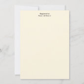 ナイトサンセットムーンクラウドトワイライトブライダルシャワー 招待状 (裏面)