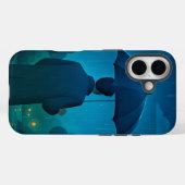 ナイトシティスカイラインケースメイトiPhoneケース Case-Mate iPhoneケース (裏面 (横))
