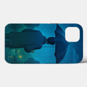 ナイトシティスカイラインケースメイトiPhoneケース Case-Mate iPhoneケース (裏面 (横))