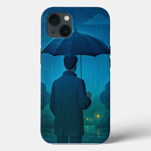 ナイトシティスカイラインケースメイトiPhoneケース Case-Mate iPhoneケース (裏面)