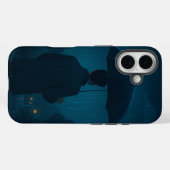 ナイトシティスカイラインケースメイトiPhoneケース Case-Mate iPhoneケース (裏面 (横))