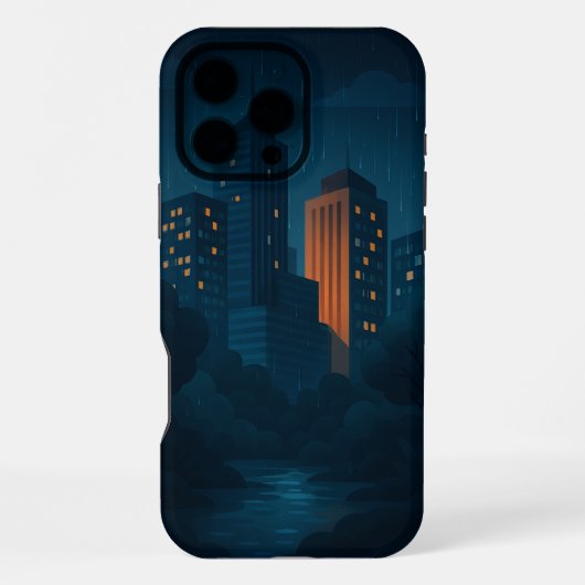 ナイトシティスカイライン Case-Mate iPhoneケース iPhone 16 Pro Maxケース (裏面)