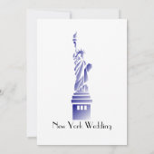 ナイトシティスカープウェディング招待状 招待状 (裏面)