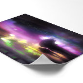 ナイトシティレインプリント ポスター (角)