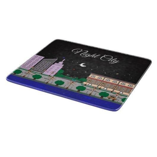 ナイトシティ カッティングボード (角)