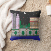 ナイトシティ クッション (ブランケット)