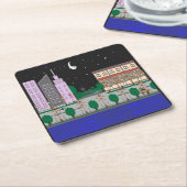 ナイトシティ スクエアペーパーコースター (アングル)