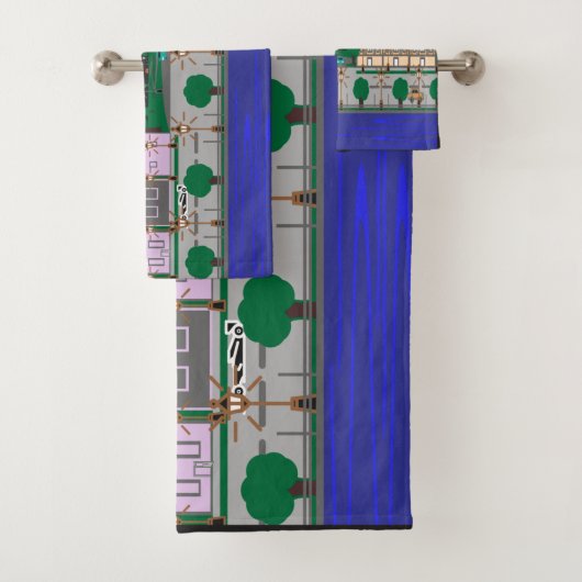 ナイトシティ バスタオルセット (インサイチュ)