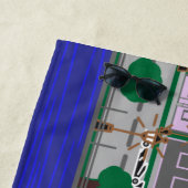 ナイトシティ ビーチタオル (インサイチュ)