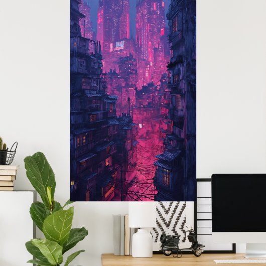 ナイトシティ ポスター (ホームオフィス)