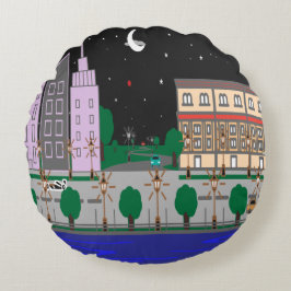 ナイトシティ ラウンドクッション