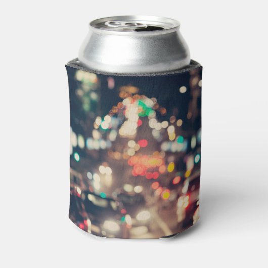 ナイトシティ:レトロぼやけライト。 缶クーラー (缶裏面)