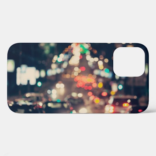 ナイトシティ:レトロぼやけライト。 Case-Mate iPhoneケース (裏面 (横))
