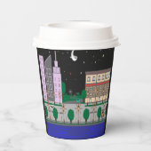 ナイトシティ 紙コップ (裏面)