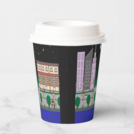 ナイトシティ 紙コップ (右)