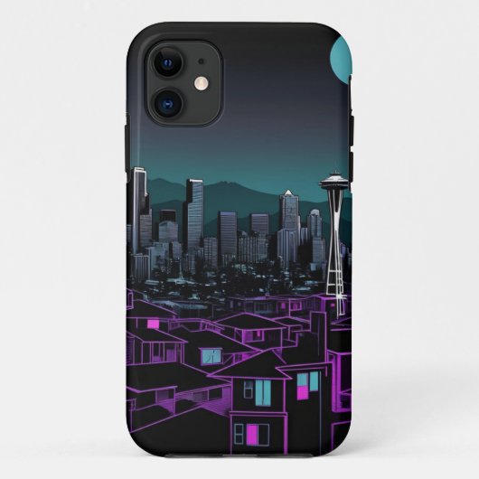 ナイトシティ Case-Mate iPhoneケース (裏面)