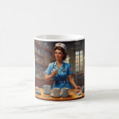 ナイトシフトのヒーロー：祝私たちのナース コーヒーマグカップ (中央)