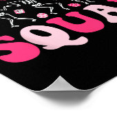 ナイトシフトクルーナースバニー踊りスケルトンイーザ ポスター (角)