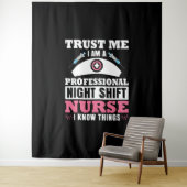 ナイトシフトナース私は知っている タペストリー (インサイチュ)