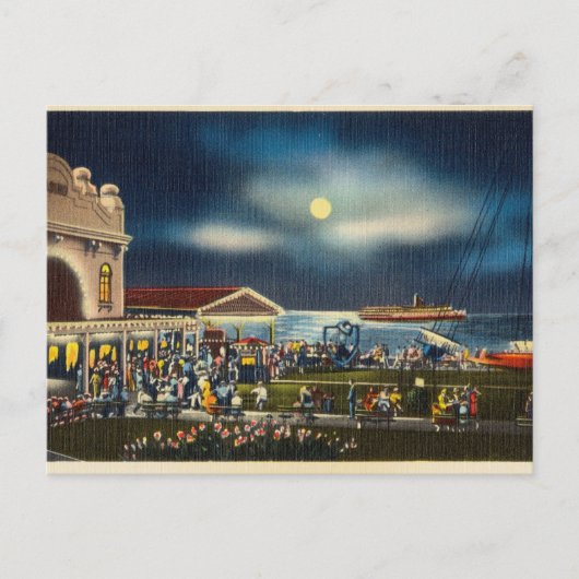 ナイトシーンポストカード海ビュー シーズンポストカード (正面)