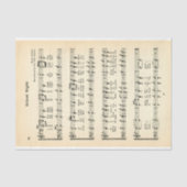 ナイトシ静かート音楽DU7デコページ 薄葉紙 (正面)