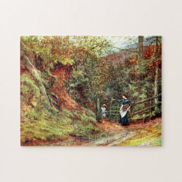 ナイトジャールレーンウィトリーバイヘレンアリンガム ジグソーパズル