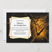 ナイトスカイこうもりホタルは大人ハロウィン 招待状 (正面)