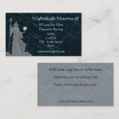 ナイトスカイのシルバーウィザード 名刺 (正面/裏面)