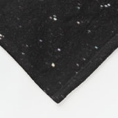 ナイトスカイウィズスターズ引用文シェルパブランケット フリースブランケット (角)