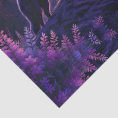 ナイトスカイウルフクレセントムーンラベンダー 薄葉紙 (詳細)