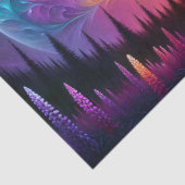 ナイトスカイウルフクレセントムーンラベンダー 薄葉紙 (詳細)