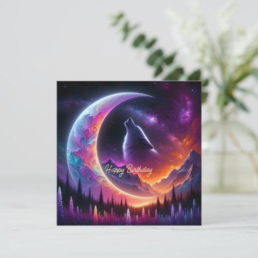 ナイトスカイウルフハウルクレセントムーン誕生日 (スタンド正面)