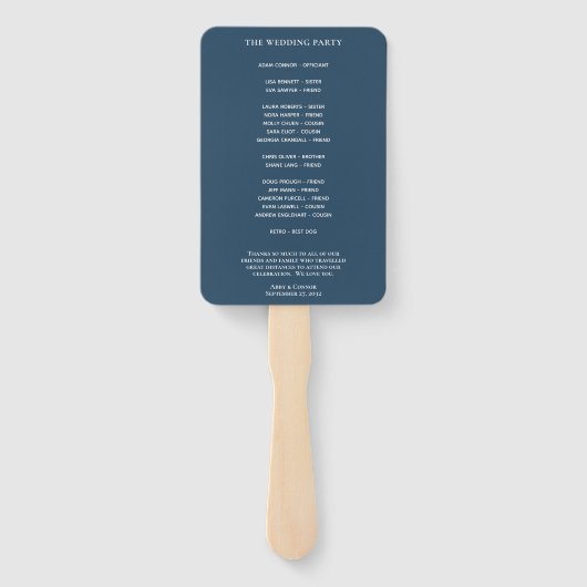 ナイトスカイスターズネイビーブルーホワイトファンプログラム ハンドファン (裏面)