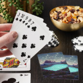 ナイトスカイスターズファンタジー風景 トランプ (インサイチュ)