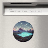 ナイトスカイスターズファンタジー風景 マグネット (インサイチュ (食洗機))