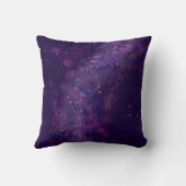 ナイトスカイスターダストイラストレーション装飾用クッション クッション (裏面)