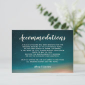 ナイトスカイスター銀河系サンセットマウン結婚テン エンクロージャーカード (スタンド正面)