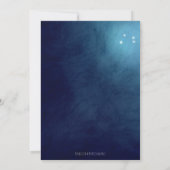 ナイトスカイスノーウィマウンテンホリデーディナーパーティー 招待状 (裏面)