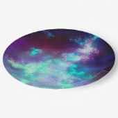 ナイトスカイネオンライト紙プレート ペーパープレート (アングル)