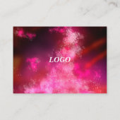 ナイトスカイピンクフレアの名刺 名刺 (裏面)
